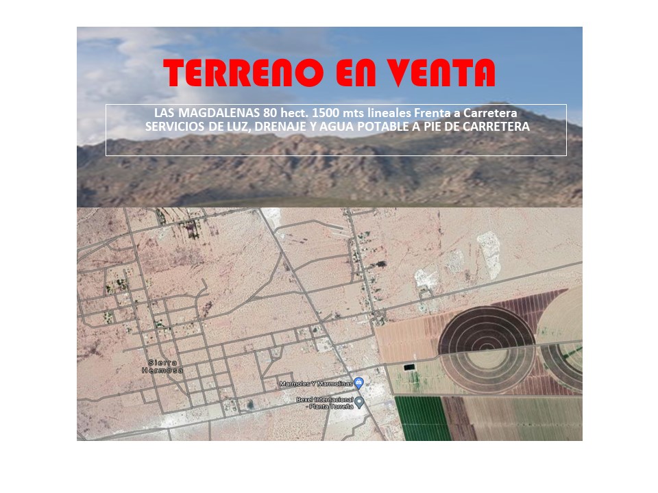 TERRENO EN VENTA EN LA TORREÑA, GOMEZ PALACIO